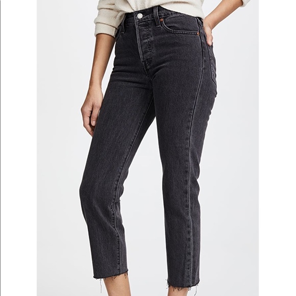 levis wedgie grey